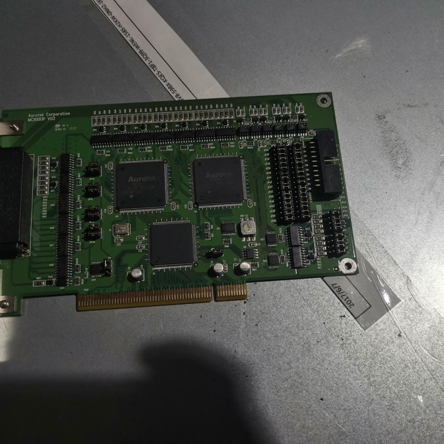 Aurotek和椿MC8881P 8轴运动控制卡 工控机控制