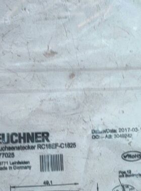 安士能077025连接器 RC18EF-C1825  原