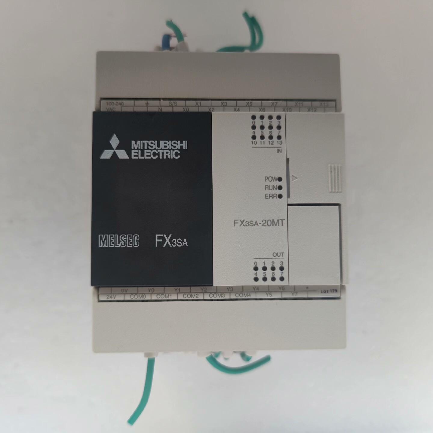 原装三菱PLC FX3SA-20MT-CM  成色可以充新