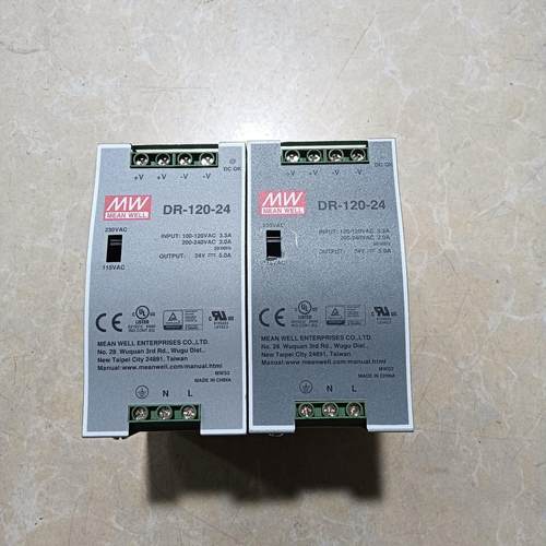 明纬DR-120-24导轨电源 几乎 无 需要的联系