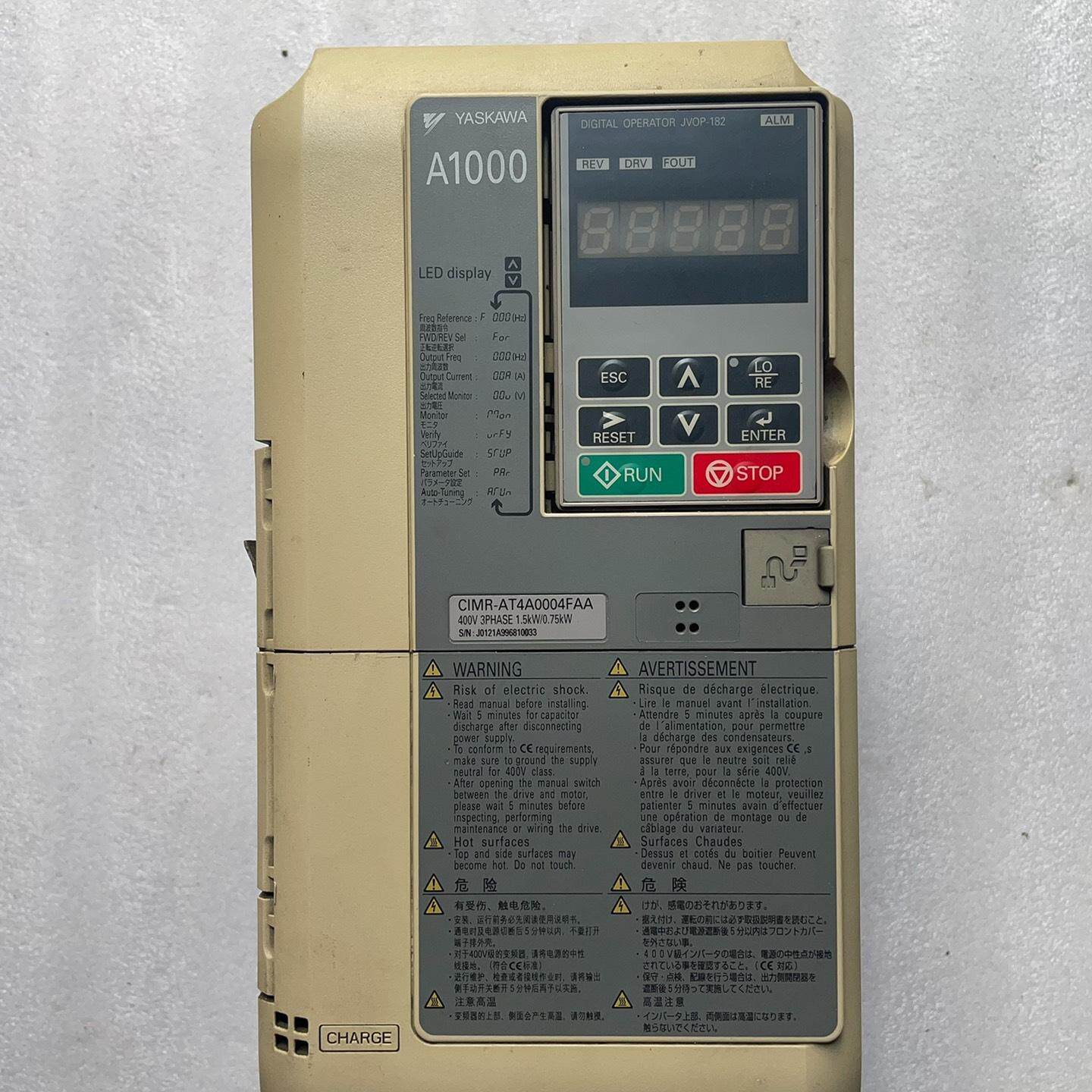 安川A1000  CIMR-AT4A0004FAA