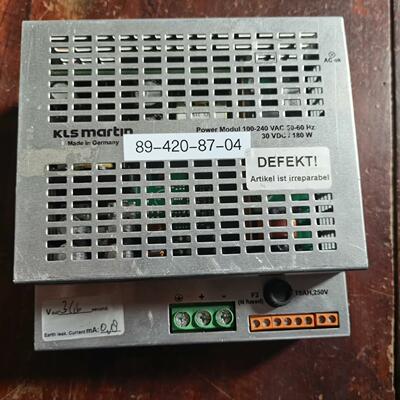 KLSMARTIN DEFEKT SCHIEDERWERK