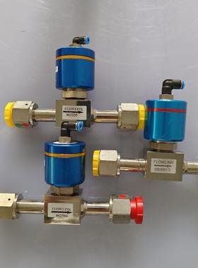 法国FLOWLINK低压气动隔膜阀 成色如图 实物拍摄