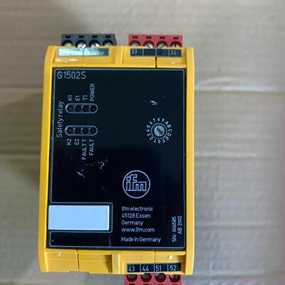 易福门G1502S安全继电器ifm