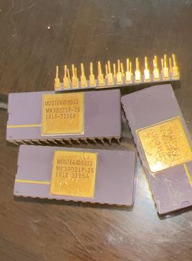 MOSTEK MK38021P-25芯片 紫色封装 型号MK
