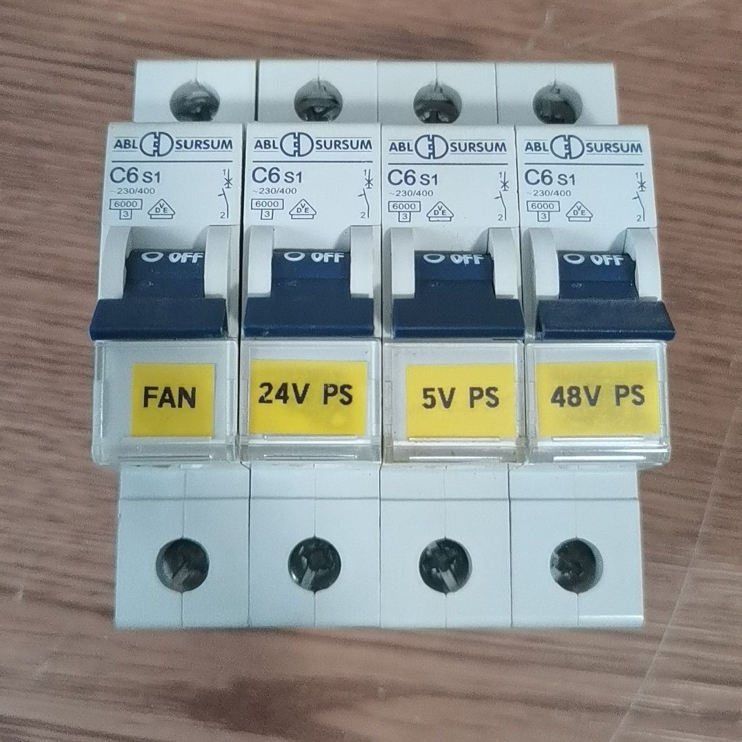 德国ABL安空气开关 C6 s1 正常使用痕迹  标