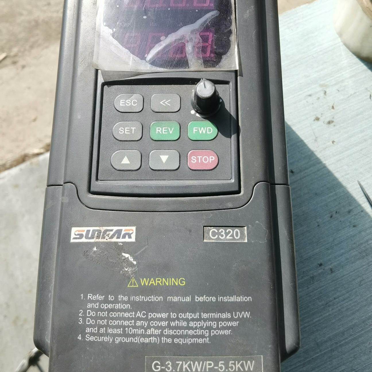 出售拆机四方变频器C320-4T0037G/0055P 3.