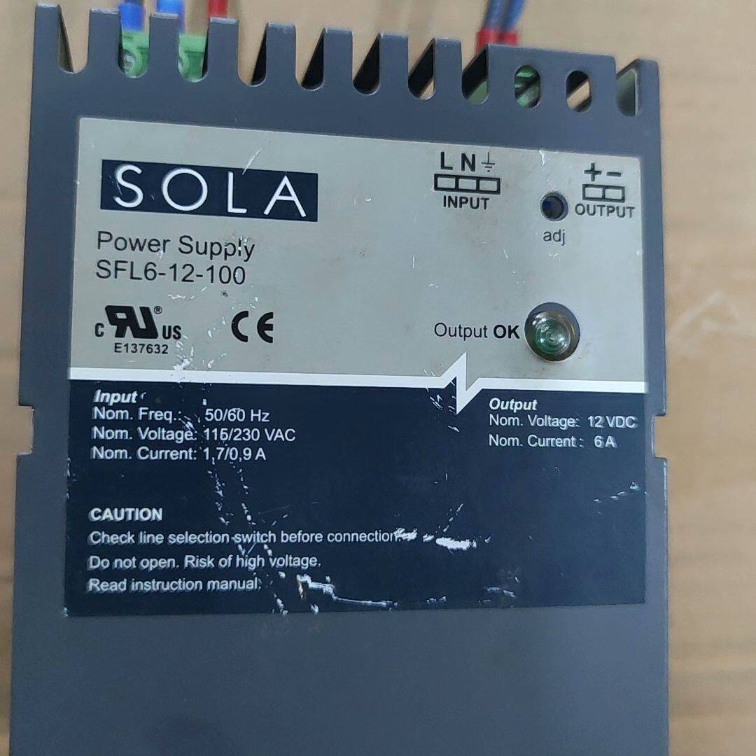 电源开关SFL6-12-100-功能完好