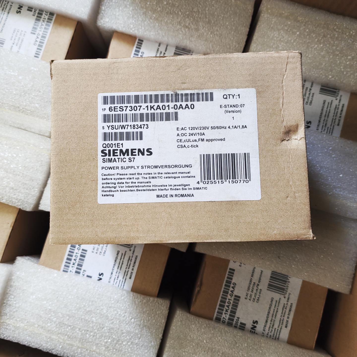 6ES7307-1KA01-0AA0 西门子电源模块 罗马尼