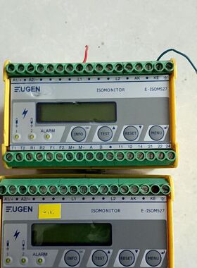 BUGEN绝缘监测仪E-ISOM527F-AD01/成色如图
