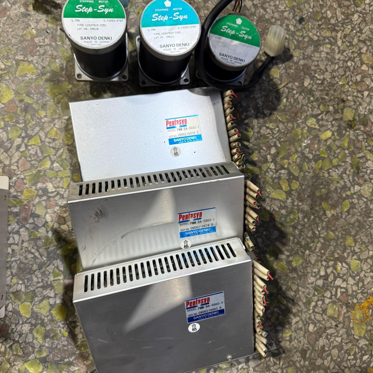 PMM-BA-5603-1电机103H7523-7051拆机