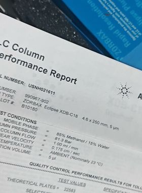 990967-902 色谱柱  现货 现货 实物拍摄