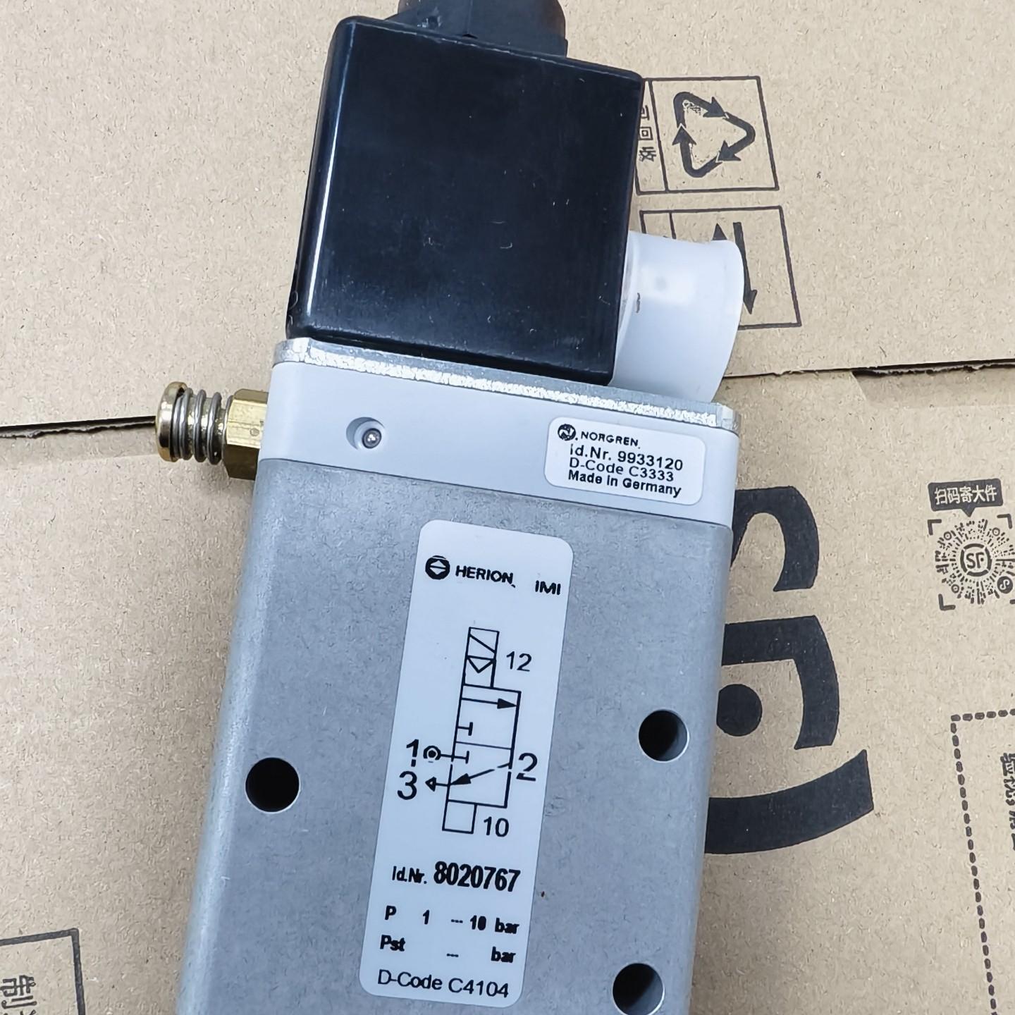 IMI HERION海隆电磁阀8020767
