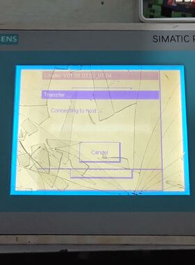 TP177A触摸屏 拆机 实物图拍摄 外屏有问题