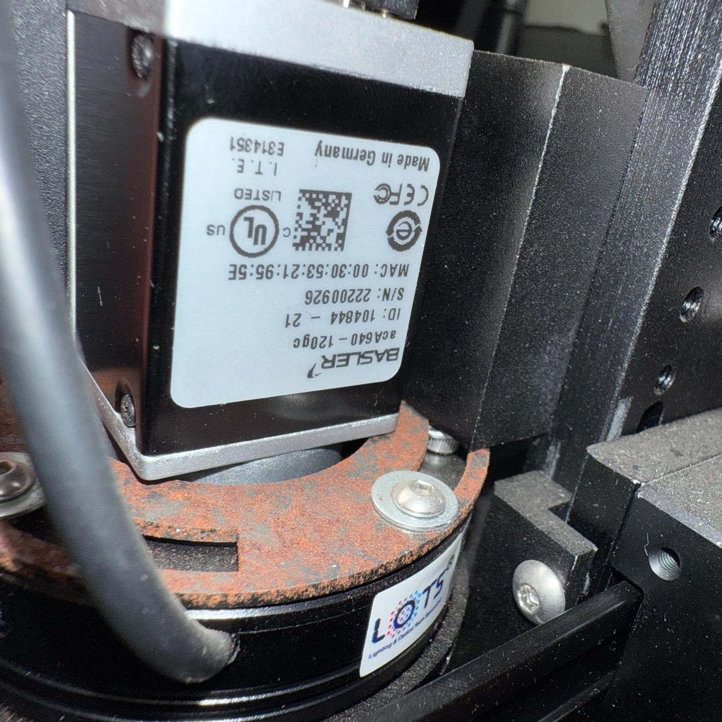 德国BASLER工业相机 型号acA640-120gc 带镜