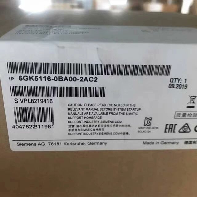 原装正品   6GK5116-0BA00-2AC2   6G