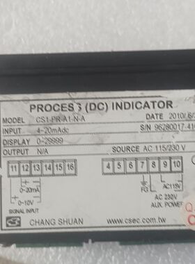 ADTEK台湾0-10V/4-20MA输出表CS1-PR-A