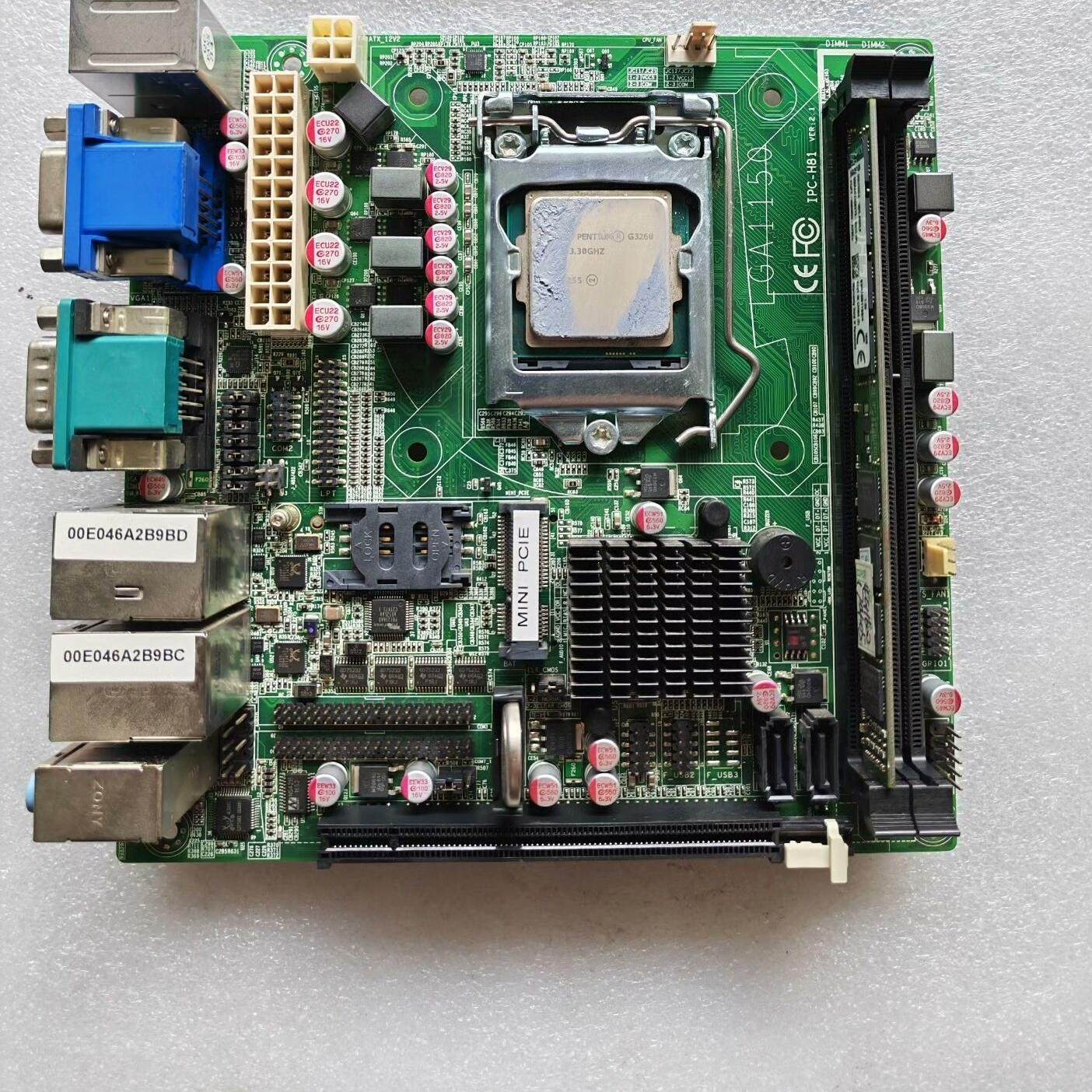 IPC-H81 V2.1 2.2版本 1150针双网口主板