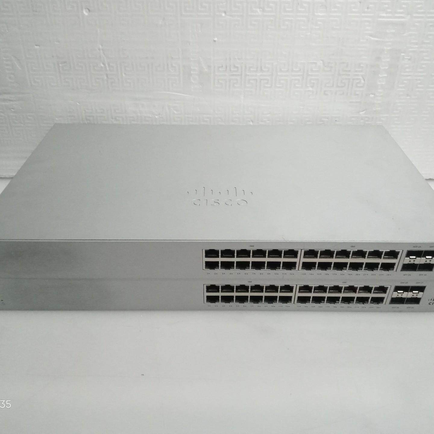 Meraki MS120-24   24个电加4