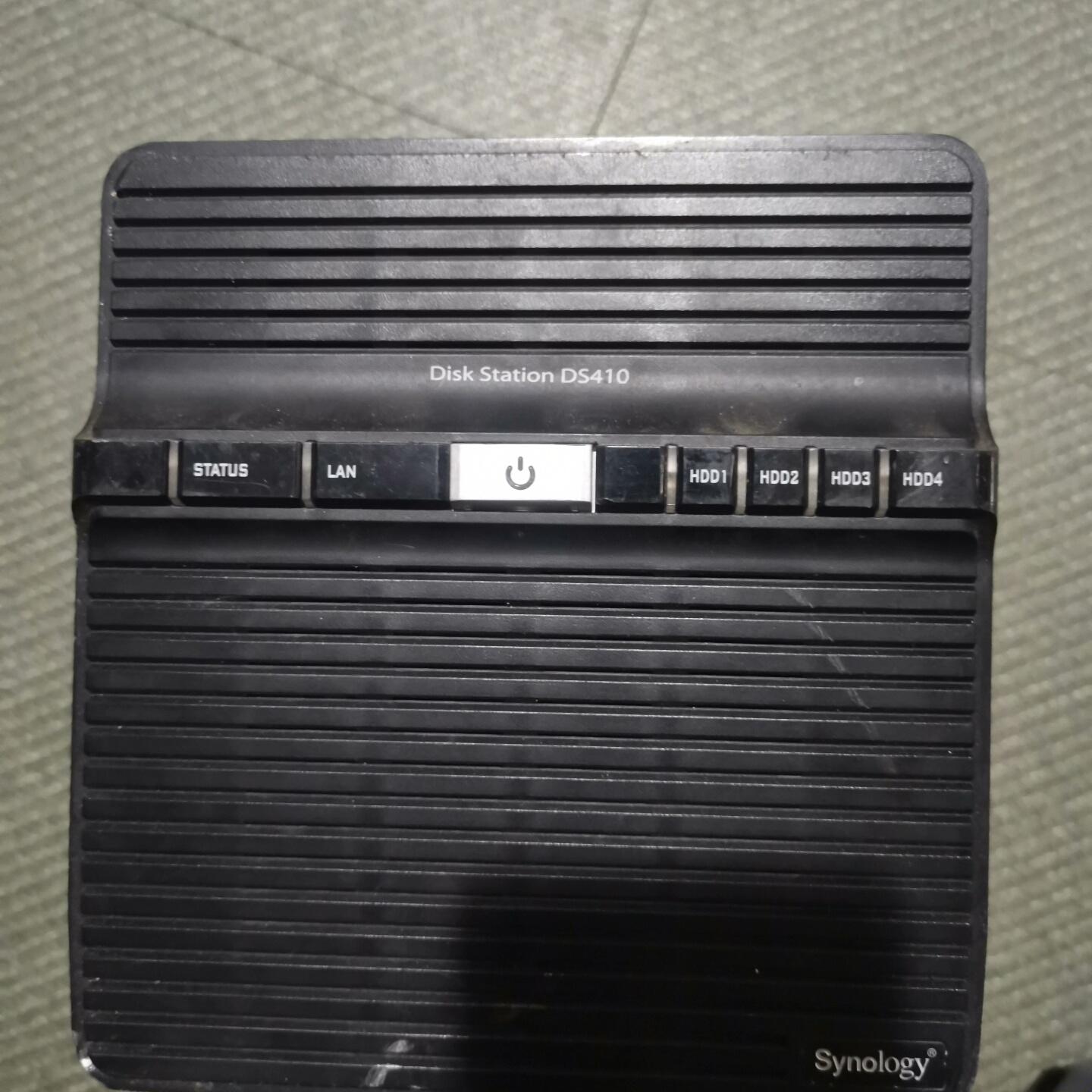 群晖DS410四盘位NAS网络存器。网络储存伺服器 Syno