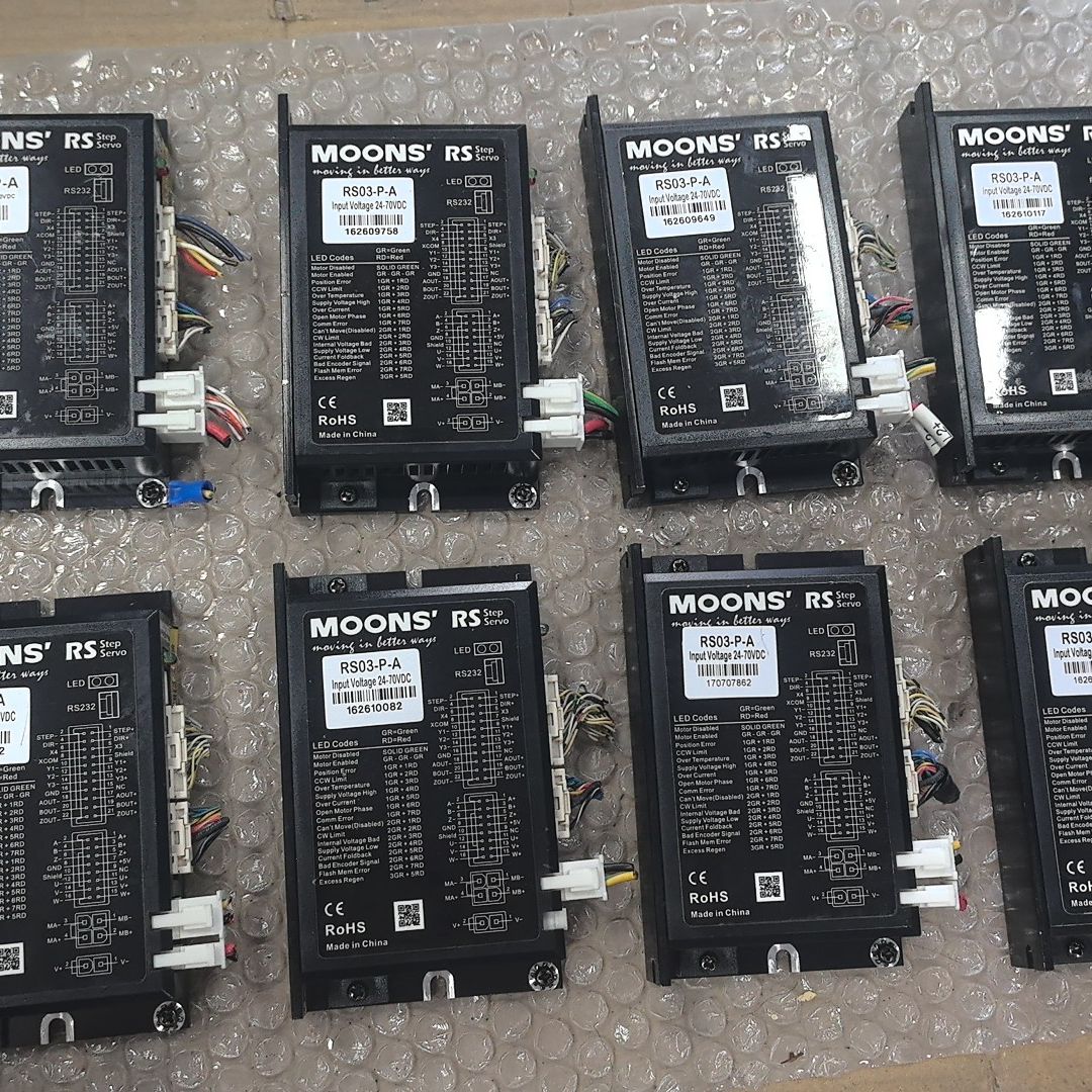 MOONS' RS03-P-A/RS06-P-A步进驱动器