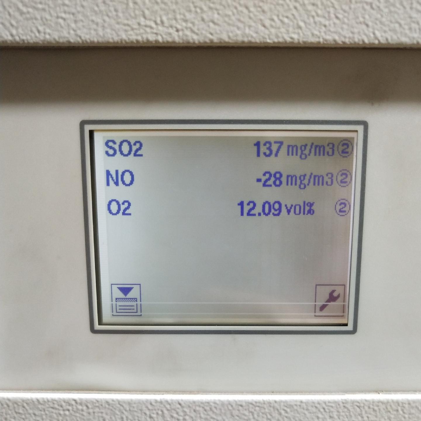 ABB EL3020三组分量程检测O2 SO2 NO拆机成色
