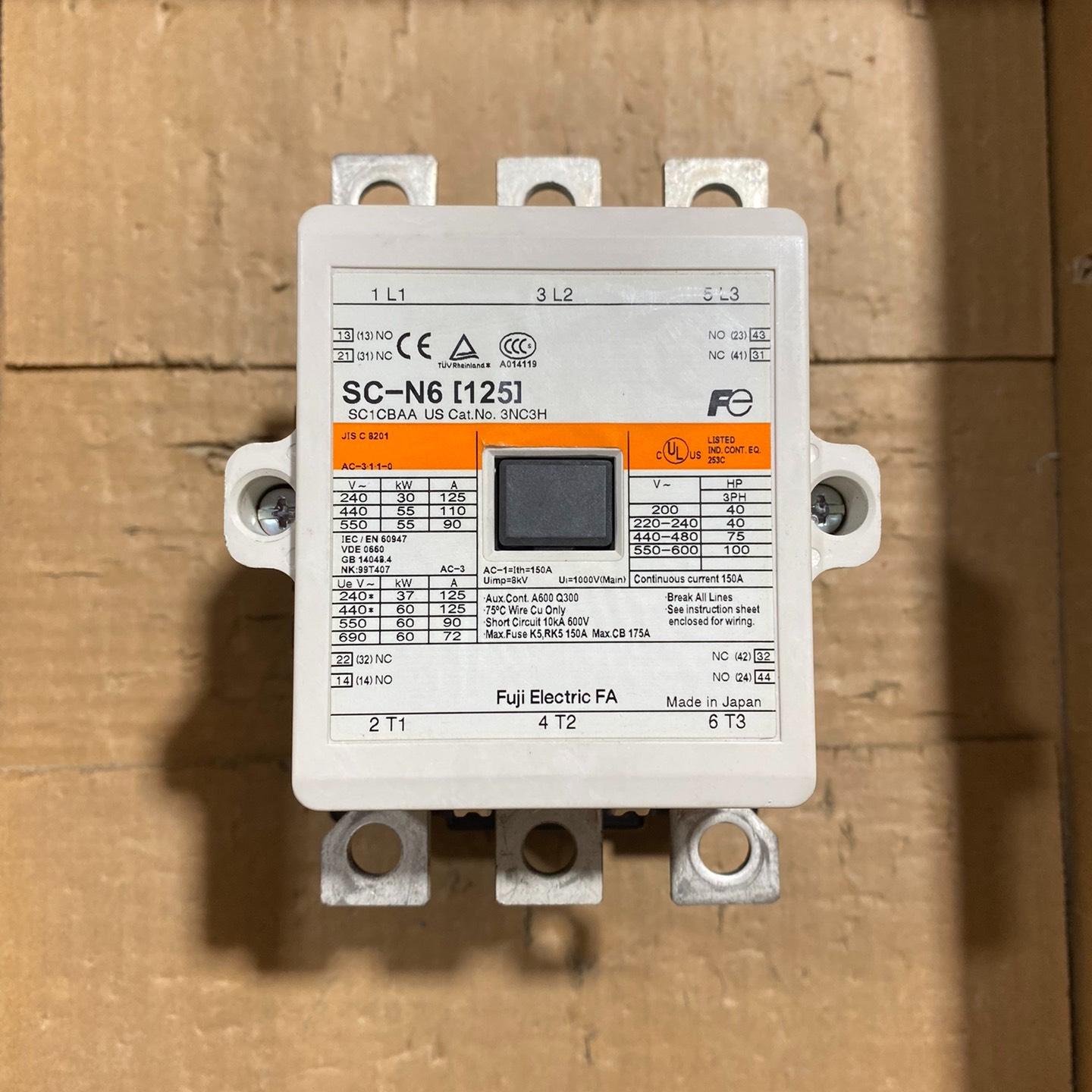 SC-N6交流接触器 线圈电压220v 拆机 成色如