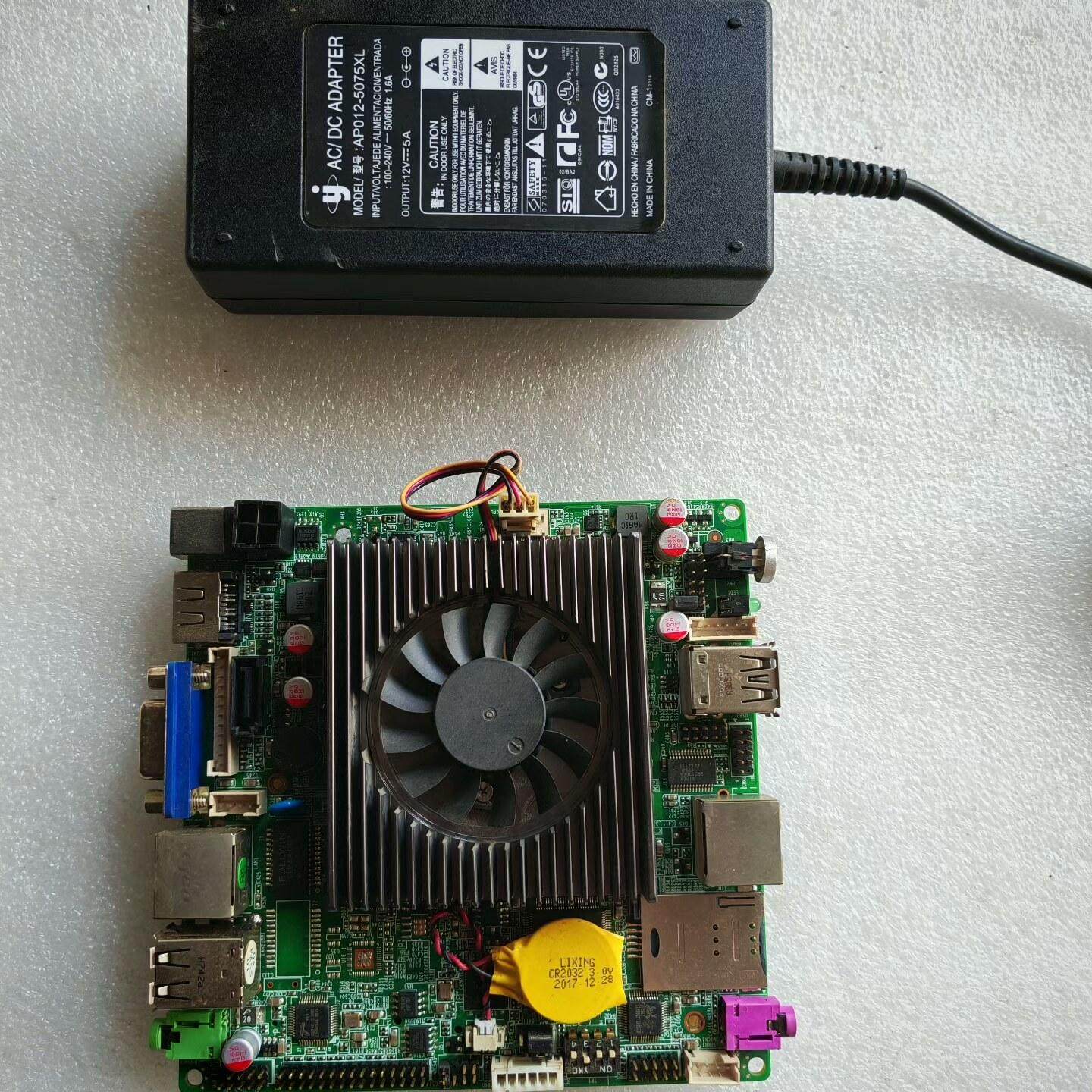 研域 ITX J1900 12cmX12cm 掌上主板.单千