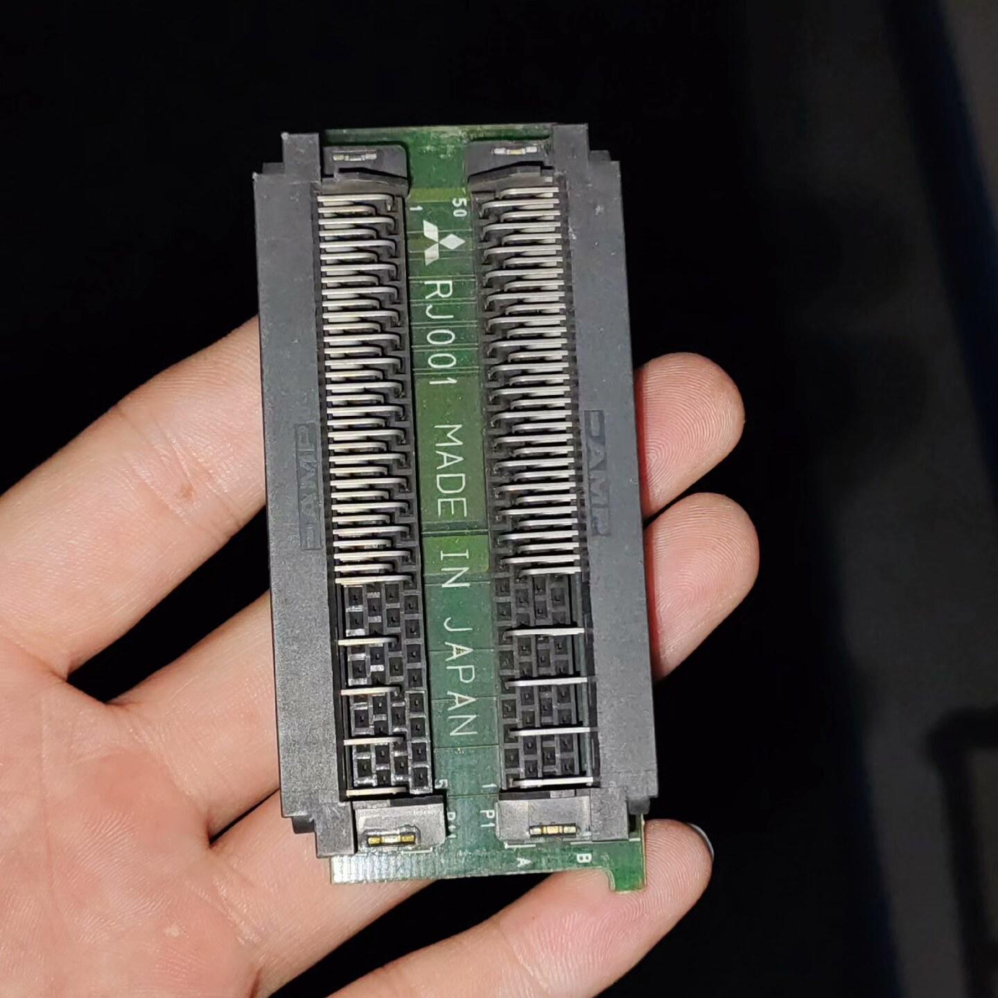 三菱RJ001转接头 连接器