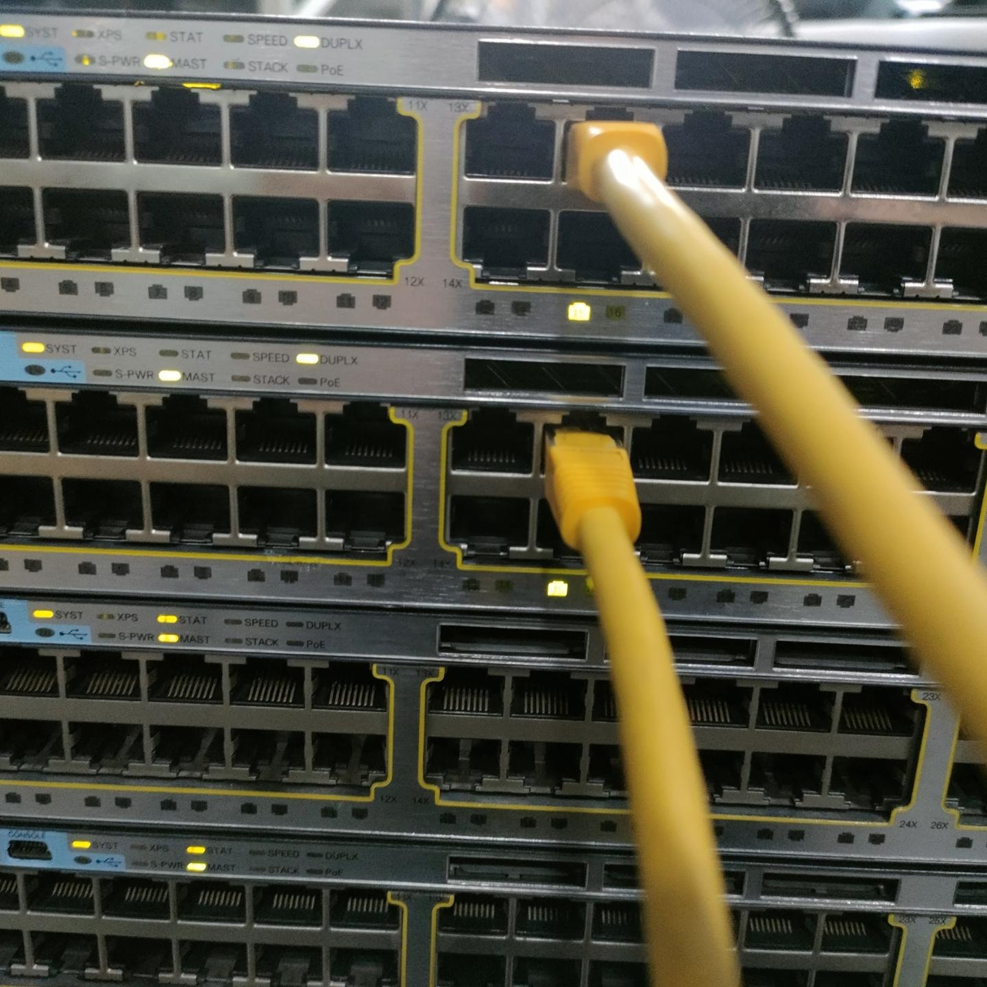 Cisco思科 WS-C3750X-48P-S 48口千兆P