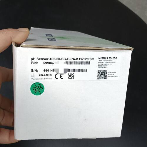 Mettler Toledo pH电极 405-60-SC-