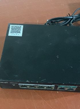 睿易 RG-YS106G-P 6口千兆POE交换机 实物