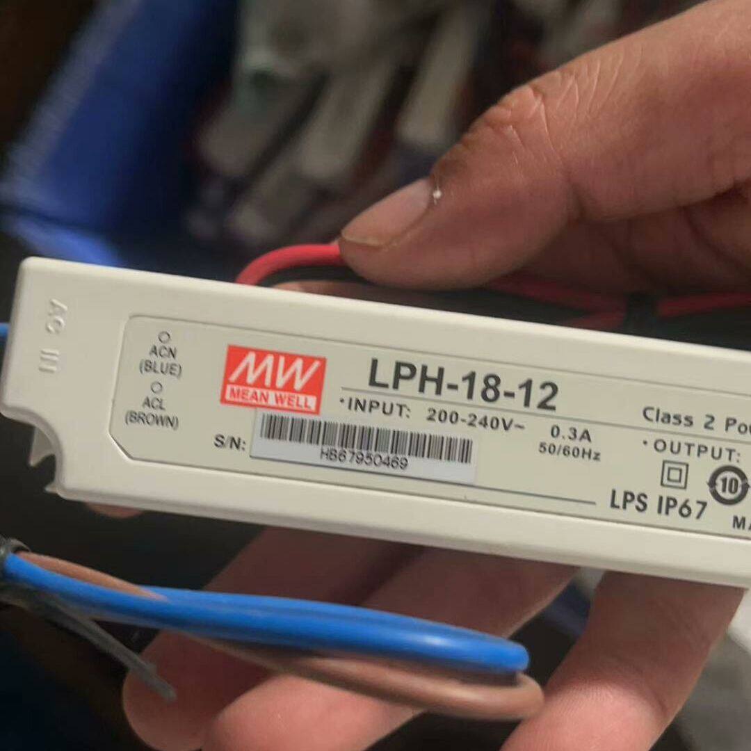 99新 明纬LPH-18-12 小功率开关电源