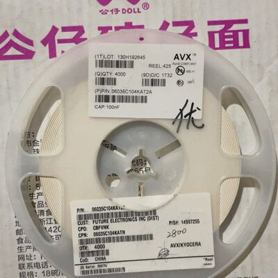 拆盘 16V100NF 0603封装贴片电容 X7R材质 1