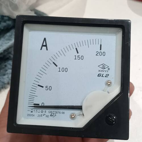 新艺6L2电流表 0-200A 机械指针式 带合格证和固