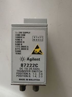 安捷伦 agilent 87222C 射频开关 功能包好运费