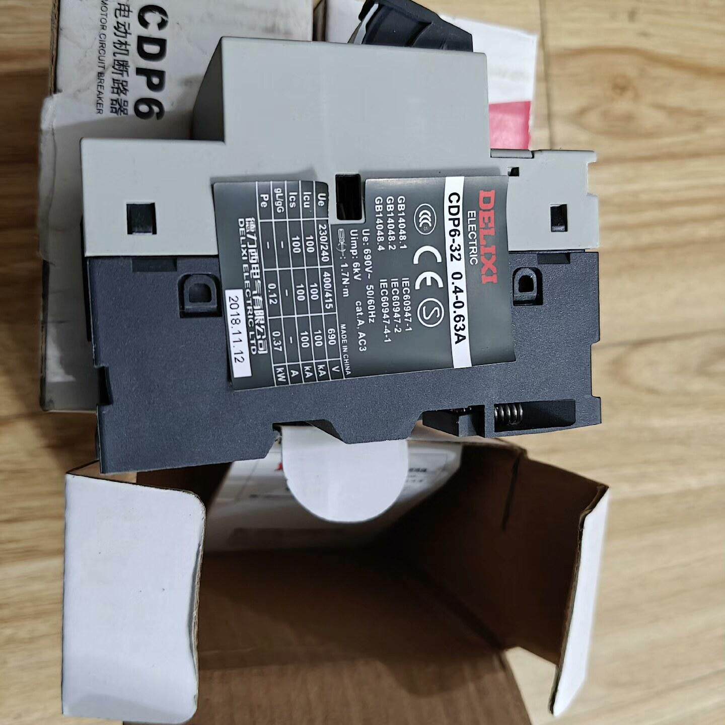 电动机断路器CDP6-32 0.4-0.63A