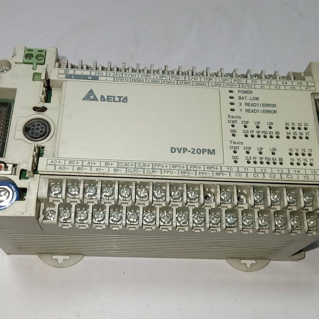 DVP20PM00D   台达plc 成色一般 图片就是实物
