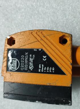 IFM易福门视觉传感器 型号O2D220 带以太网功能。橙色