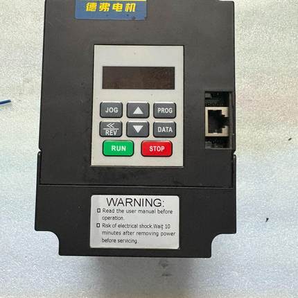 德弗变频器DV300-2007-TS 0.75KW功率 22