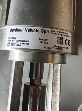 意大利Bardiani Valvole BBZQ型阀门 DN