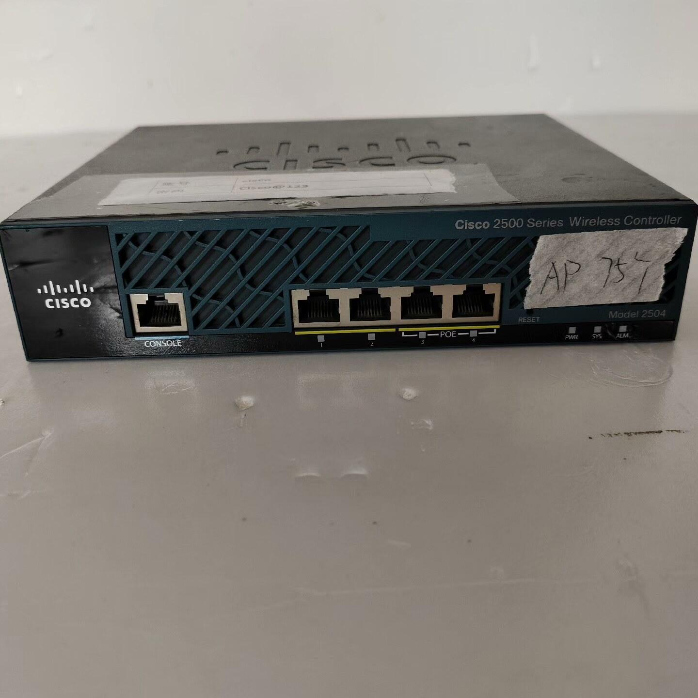 思科 AIR-CT2504-K9 无线控制器 受权75个AP