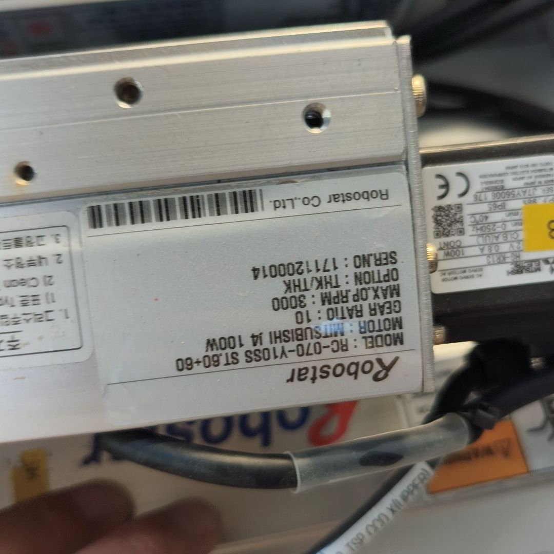 Robostar机器人滑台 RS-070-Y10SS ST.