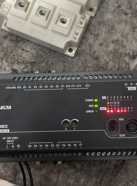 台达PLC DVP20EC00R3拆机包好成色漂亮