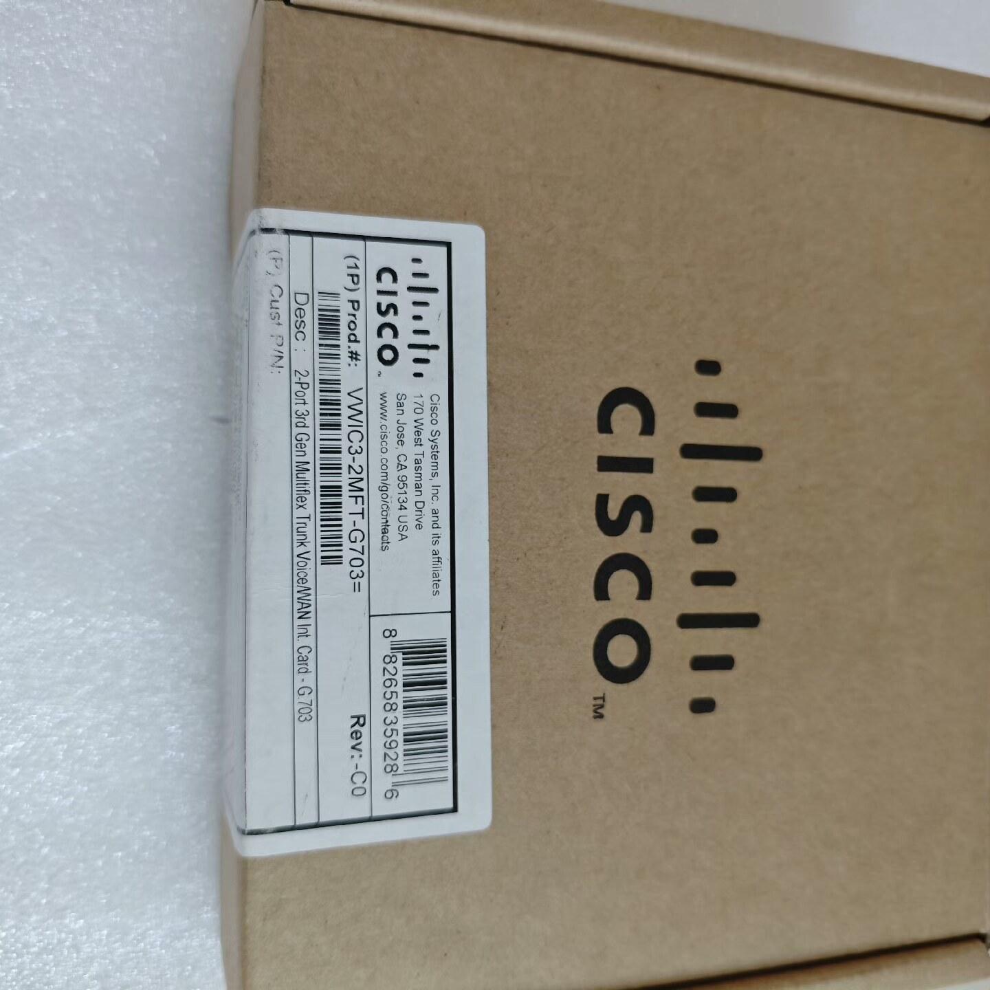 VWIC3-2MFT-G703思科CISCO路由器模块全新原