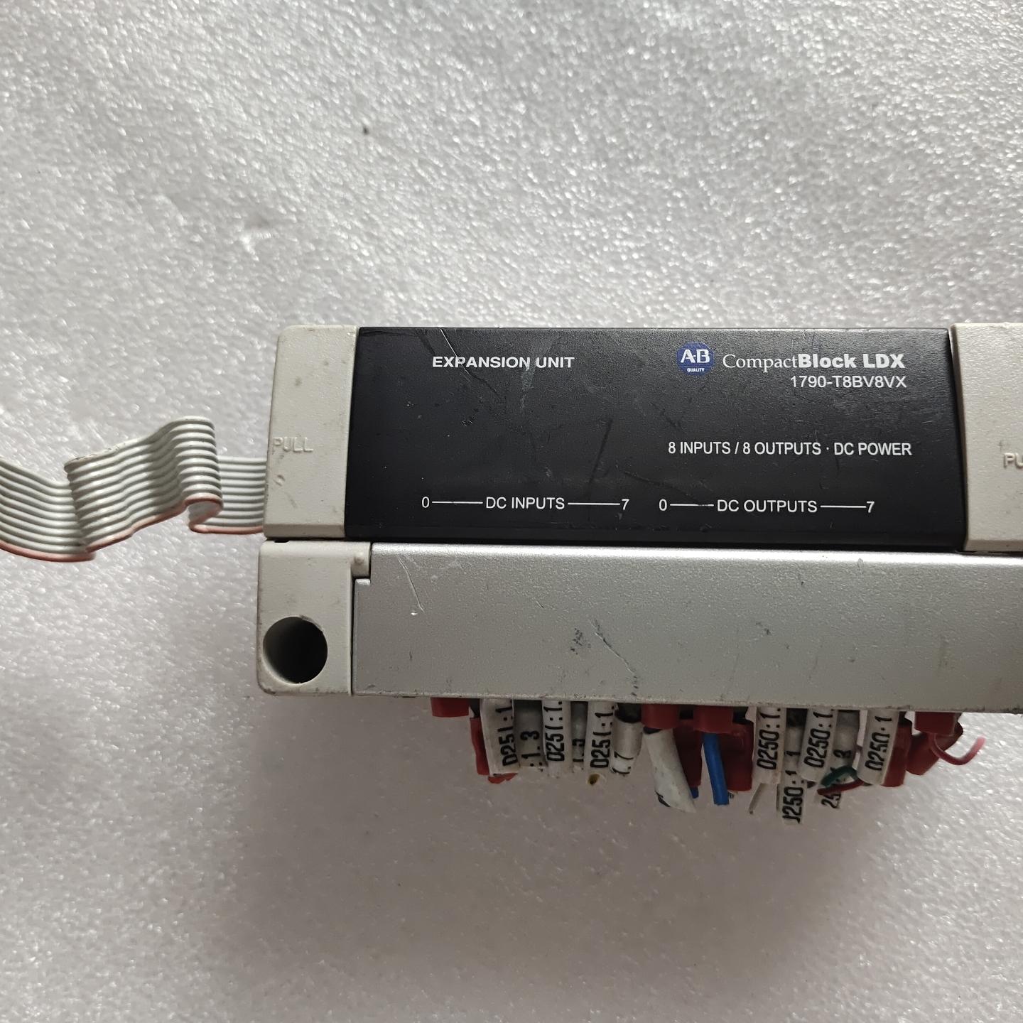 AB罗克韦尔PLC模块1790-T8BV8VX 成色如图 功