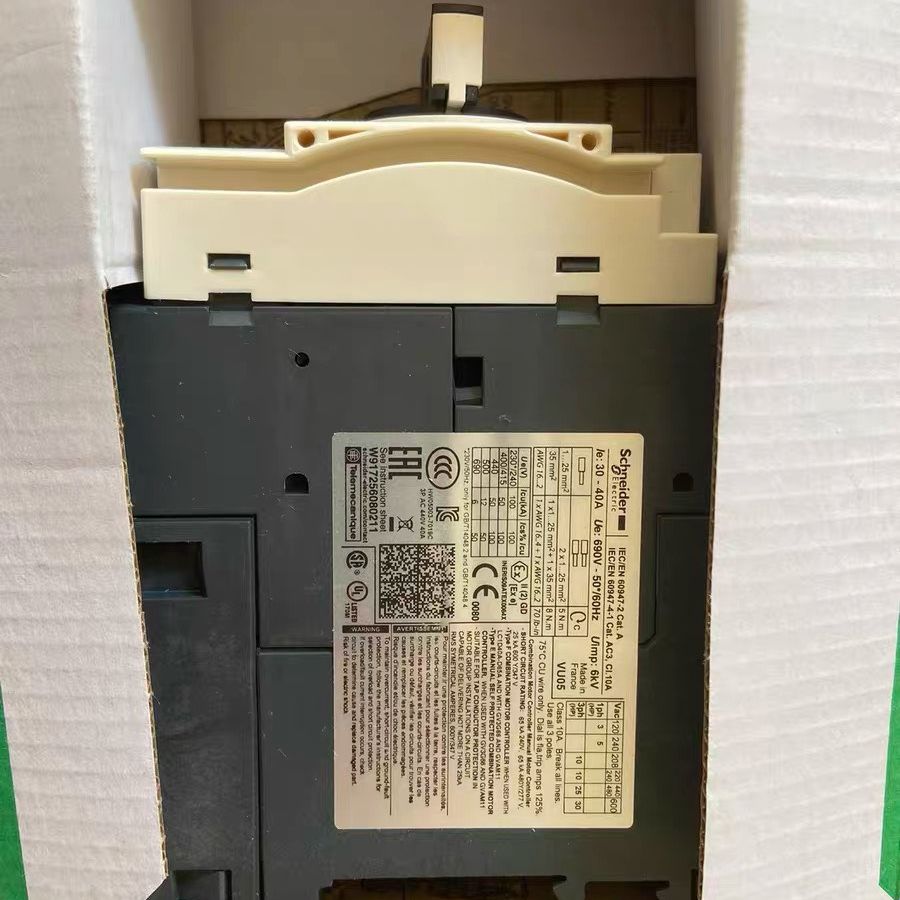 施耐德GV3P40电动机断路器 30-40A 3P