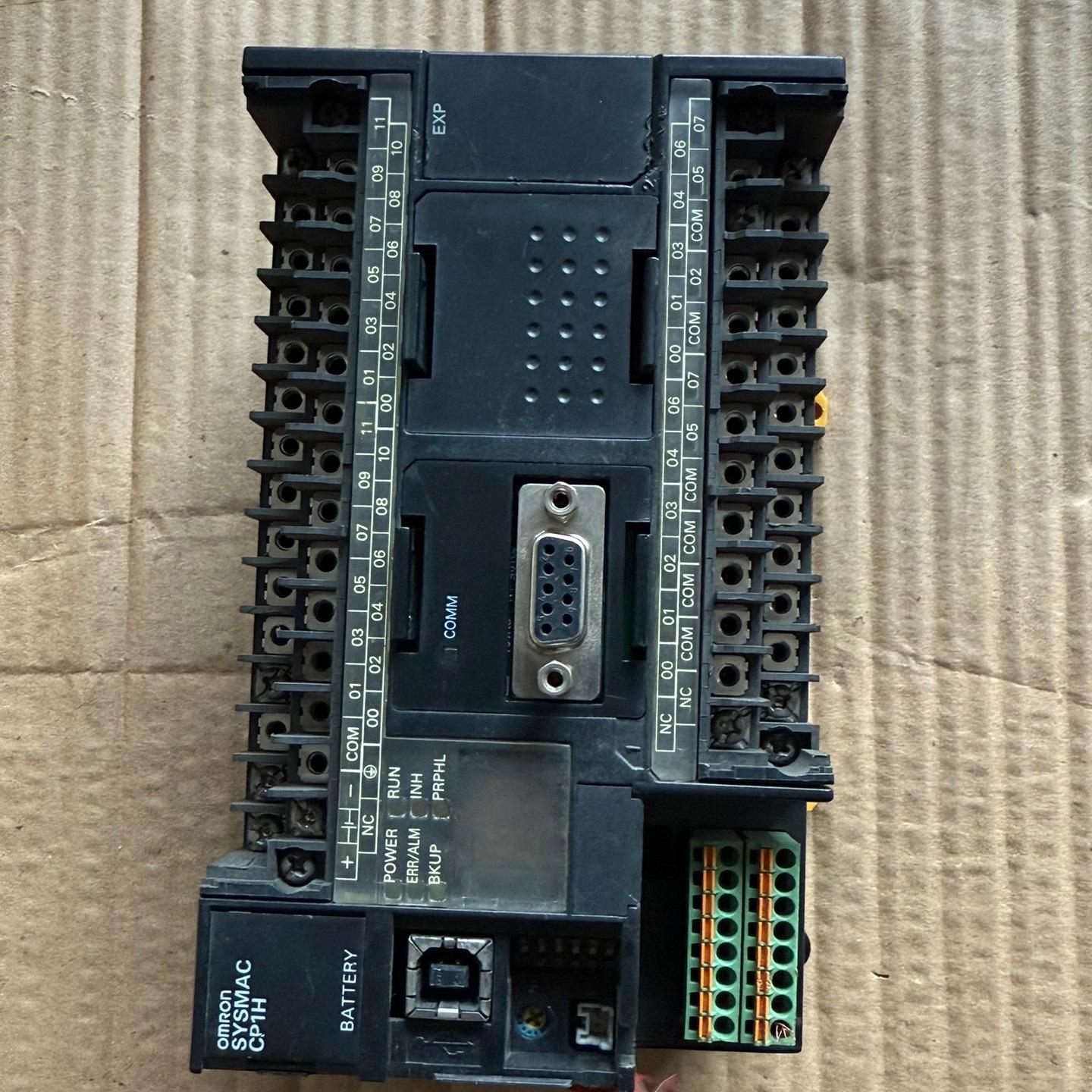 欧姆龙CP1H-XA40DT-D 版本1.2 成色实拍 功能