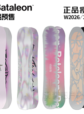 2627新款Bataleon单板滑雪板女款Feelbetter雪板全能滑行PUSH UP