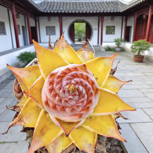云南地涌金莲 可食用花卉 室内盆栽 新奇花卉 家庭绿植 花苞